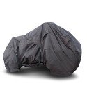 Heavy Duty Black Waterproof ATV Cover - Extra Large