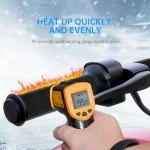 OXWIND USB Heated ATV Grips with Temperature Control