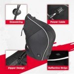 KEMIMOTO Heated ATV Gloves for Winter Riding