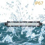 Slim 7-Inch LED Offroad Fog Light Bar Pair