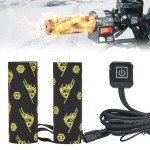 KEMIMOTO Universal Heated Grip Pads for ATVs