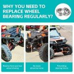 Polaris RZR Compatible Front & Rear Wheel Bearings