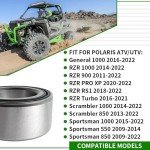 ATV/UTV Heavy Duty Wheel Bearings Kit - 4PCS