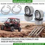 ATV/UTV Heavy Duty Wheel Bearings Kit - 4PCS