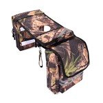 CKEGUO Waterproof ATV Saddle Bag with Insulated Pocket