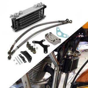 Motorcycle Oil Cooler Radiator Kit for ATVs