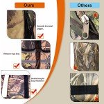 CKEGUO Waterproof ATV Saddle Bag with Insulated Pocket