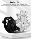 12V 4-Inch Universal Electric Cooling Fan for ATVs