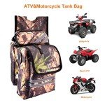 CKEGUO Waterproof ATV Saddle Bag with Insulated Pocket