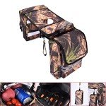 CKEGUO Waterproof ATV Saddle Bag with Insulated Pocket