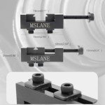 MSLANE CV Axle Boot Clamp Tools Set, Universal CV Boot Clamp Pliers + CV Joint Ear Clamp Banding Tool With 16PCS Band Clamps Tool Kit