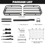 WEIZE Hitch Cargo Carrier Rack for ATV or SUV