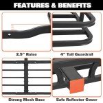 WEIZE Hitch Cargo Carrier Rack for ATV or SUV