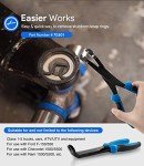 Heavy Duty U-Joint Snap Ring Pliers - 8