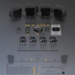 GoHawk ATN5-Q ATV Waterproof Bluetooth Audio System