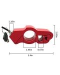 Heavy Duty Adjustable Handlebar Lock for ATVs