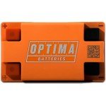 OPTIMA QUAD16 ORANGETOP Lithium Motorcycle Battery with OPTIMA CPR Automatic Built-in Jump-Start, Starting Power 480 Cranking Amps, 8AH, Fits Select Jet Skis, Quads, Mowers, Tractors, and Scooters