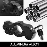 Anti-Theft Motorcycle Grip Brake Lock - Black