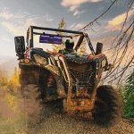 KEMIMOTO UTV Sound Bar for Roll Cages