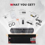 KEMIMOTO 18" UTV Bluetooth Sound Bar with RGB