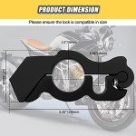 Heavy Duty CNC Aluminum Handlebar Lock for ATV