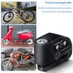 YOHOOLYO Waterproof Alarm Disc Lock with Reminder Cable