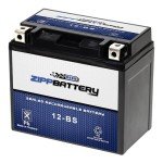 Zipp Battery YTX12-BS Rechargeable Motorcycle and ATV Battery - Sealed AGM - Maintenance Free - Replacement for Honda, Kawasaki, Suzuki, Yamaha
