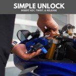 Monster Fairings Heavy Duty Adjustable Bike Lock