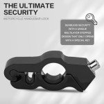 Universal Motorcycle Handlebar Anti-Theft Lock (2 Pack)