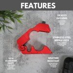 Monster Fairings Heavy Duty Adjustable Bike Lock