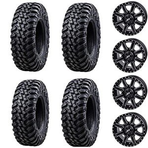 Tusk Racing 30x10-14 UTV Tires on Cascade Wheels
