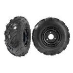 WPHMOTO 145/70-6 ATV Tires with Rims - 2 Packs