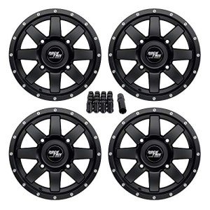 RockTrix RT106 14" ATV Wheels & Lug Nuts