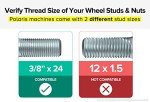 RockTrix RT104 12" ATV Wheels Set of 4