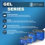 Mighty Max Battery YTX4L-BS Gel Battery for ATV Quad Dirt/Pit Bike 50/70/110/125 CC Brand Product