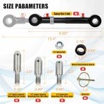 RANSOTO Front Sway Bar Links for Jeep Wrangler
