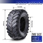 Set of 2 ROADGUIDER ATV/UTV Tires 25x10-12