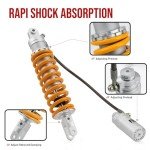 RKV86 Adjustable Rear Air Shock Absorber - Yellow
