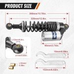 Adjustable 320mm Motorcycle Air Shock Absorbers