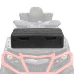 Universal ATV/UTV Cargo Box with Hardware - Black