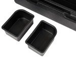 Universal ATV/UTV Cargo Box with Hardware - Black