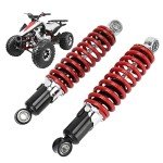 Adjustable 250mm Motorcycle Shock Absorbers - 2Pcs