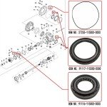 Rear Differential Seal Kit for Hisun UTV ATV