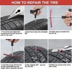 100 Pcs Tire Repair Plugs for Tubeless Tires