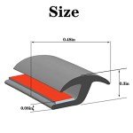 33FT Universal Fender Flares Edge Trim Set