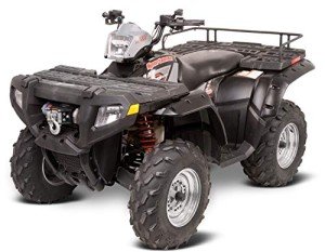 Black Fender Flares for Polaris Sportsman 05-10