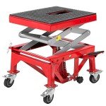 300LBS Hydraulic Scissor Jack for ATV & Dirt Bikes