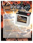 Genuine EastPenn Deka ETX20L PowerSport Battery, Made in USA