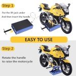 MOTOOS 1100LBS Scissor Lift for ATVs & Bikes