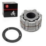 Polaris Sportsman Front Wheel Hub & Clutch Assembly